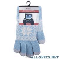 Liberty Project "雪花" "雪花" Light Blue 手套 页:1 感觉 屏幕, 大小 S (1004) 97594