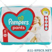 Pampers 内裤. «Pampers» Pants 14-19 千克 大小 6, 44 块
